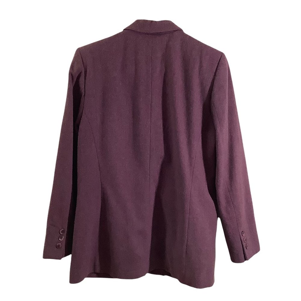 Pendleton Wool Purple Career Blazer Jacket - image 3